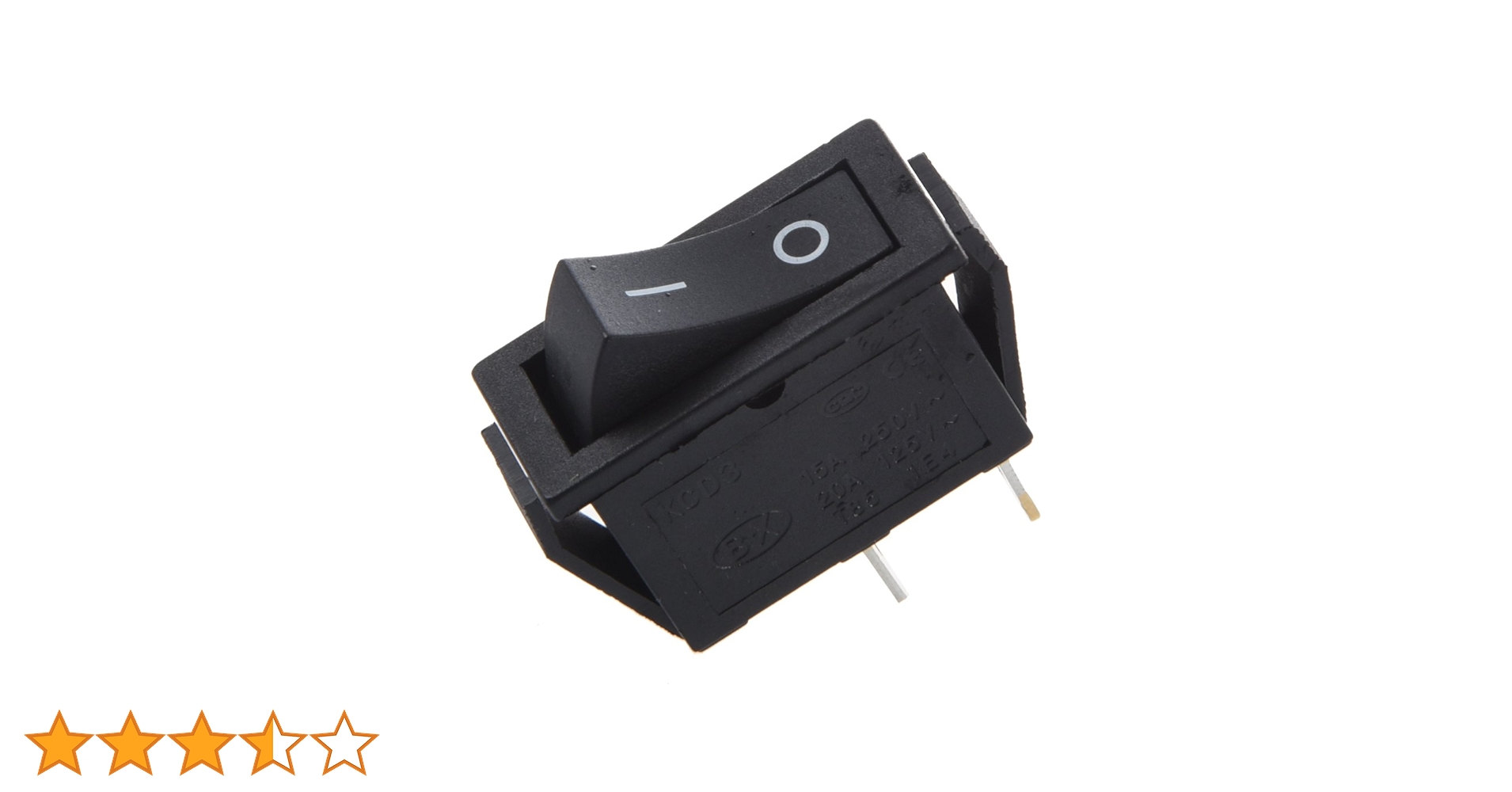 Amazon.co.jp: SODIAL(R)2pcs x ON-OFF 2ポジションSPST2ピン